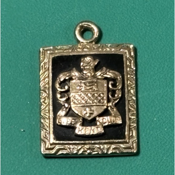 Vintage Kent University Ohio College Glee Club Charm - 1944 - 10K GF Folger - Picture 1 of 3